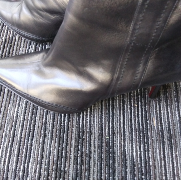 20%Off Vintage Chanel Leather High Boots w/Bows 2023 July 4th - Picture 11 of 11